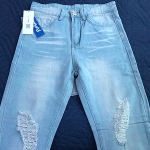 Guys Ripped Skinny Jeans